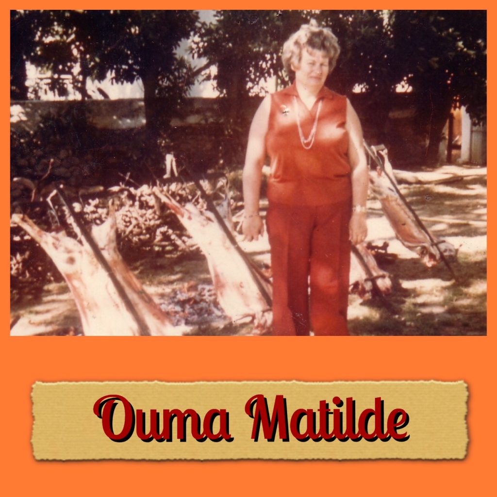Ouma Matilde, an expert in traditional Asado carving and co-founder of the family legacy behind Pedros Asado in Port Elizabeth (PE) and Uitenhage.
